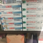 C vitamini serumu damlalıklı şişe