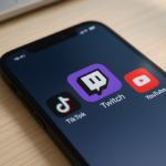 Akıllı telefonda TikTok uygulaması