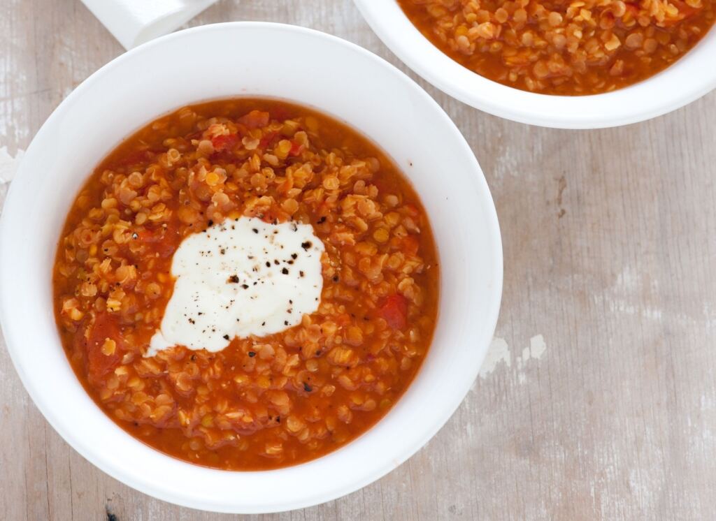 Kasede mercimek çorbası