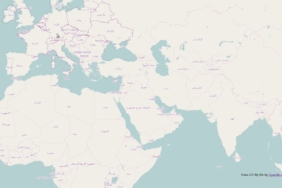 Dünya haritası ve küresel ticaret